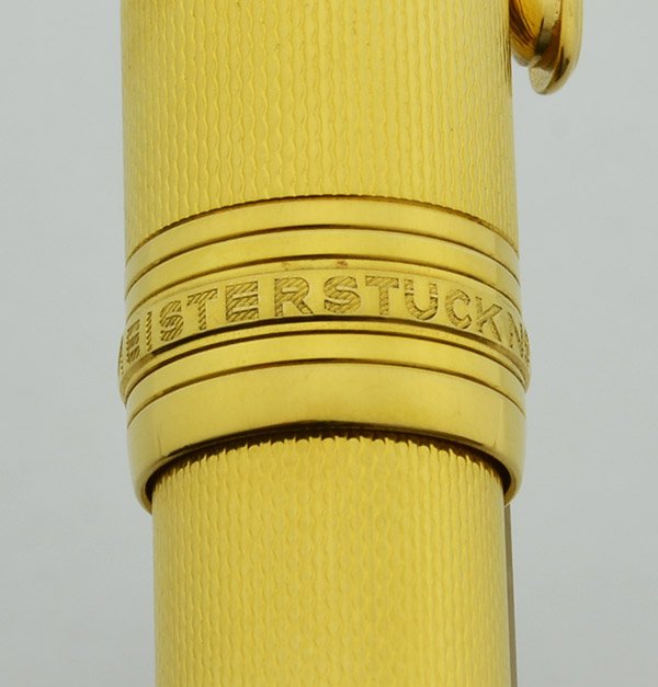 Montblanc Meisterstuck 146 - Vermeil Barleycorn, Piston Fill